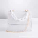 Crocodile Pattern Female Handbag Small Square Bag for Women