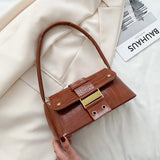 Crocodile Pattern Retro Women's Handbag Shoulder Tote