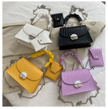 Crocodile Pattern Women Bags MINI PU Leather Shoulder Bags for Women