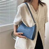 Crocodile Pattern Women's Shoulder Bag PU Leather Handbags