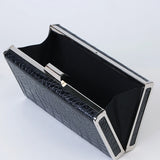 Crocodile Women Chain Messenger Bag PU Leather Clutch Envelope Party Bags