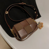 Woven Cross Bag Shoulder Bag Ladies Messenger Bag Tote Bag
