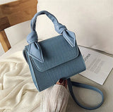 Cross-Body Bag Wide Strap College Girls Shoulder Bags