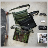 Canvas Cross Chest Bag Hip Hop Tactical Streetwear