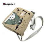 Canvas Messenger Bag Men School Handbag