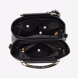 Crossbody Bag PU Leather Flower Fur Ball Shoulder Messenger Bags