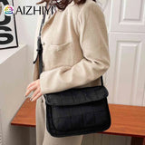 Embroidered Rhombus Crossbody Bag Women Handbags