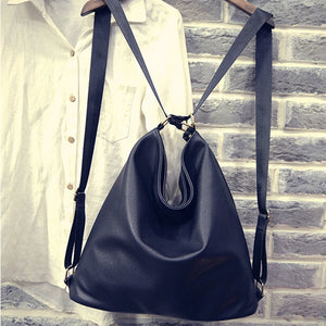 Autumn Pu Leather Crossbody Bag Multifunctional Large Capacity Casual Handbags
