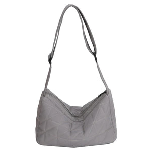 Cotton Padded Crossbody Bag for Autumn Winter