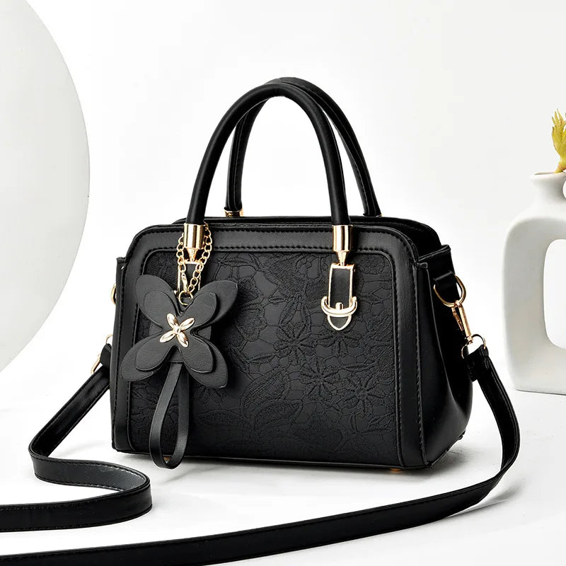 Women's Crossbody Bag PU Leather Travel Shoulder Handbag