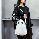 Fun Devil Ghost Crossbody Bag Small Zipper Travel for Women