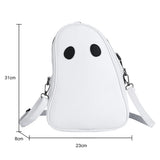 Fun Devil Ghost Crossbody Bag Small Zipper Travel for Women