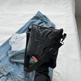 Quilted Cotton Crossbody Bag Shoulder Handbag