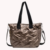 Quilted Crossbody Bag Large Capacity Shoulder Tote Lady Travel Purse