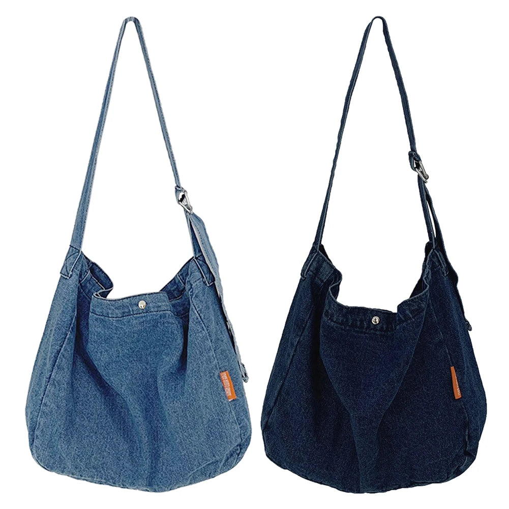Vintage Harajuku Messenger Crossbody Bag for Ladies