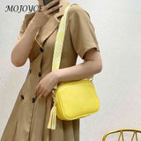 Tassel Crossbody Bags PU Leather Ladies Purses