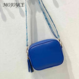 Tassel Crossbody Bags PU Leather Ladies Purses