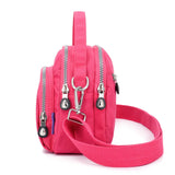 High Capacity 3 Layer Crossbody Bag Waterproof Handbag Women Messenger Bag