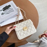 Retro PU Leather Crossbody Bag for Women Shoulder Underarm Bag