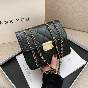 Retro PU Leather Crossbody Bag for Women Shoulder Underarm Bag