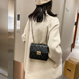 Retro PU Leather Crossbody Bag for Women Shoulder Underarm Bag