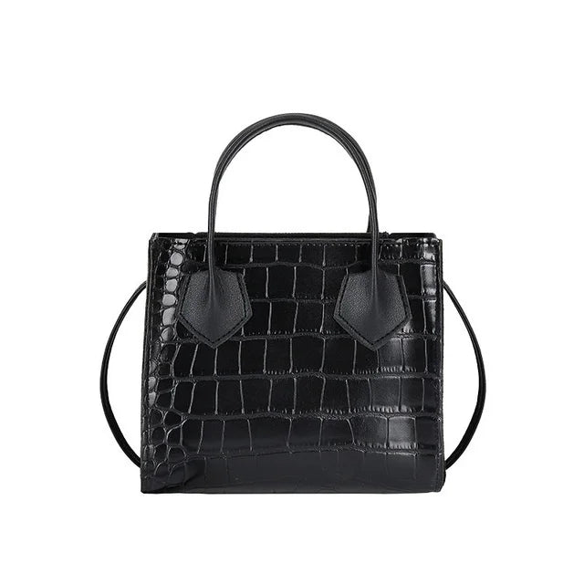 Crocodile Pattern PU Leather Crossbody Bag for Women Tote Bag