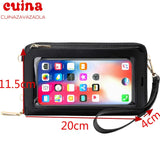 Crossbody Cellphone Purse Women Touch Screen Bag Rfid Blocking Wallet