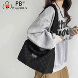 Plaid Crossbody Hand Bag for Ladies Girls
