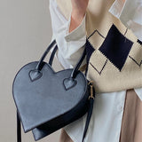 Small Leather Crossbody Handbag Tote Handle Bag