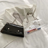 Crossbody Handbag PVC Jelly Small Tote Handle Bags
