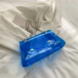 Crossbody Handbag PVC Jelly Small Tote Handle Bags