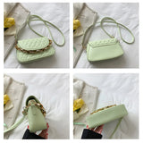 Crossbody PU Leather Shoulder Bags Women Flap Messenger Handbag Clutch