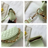 Crossbody PU Leather Shoulder Bags Women Flap Messenger Handbag Clutch