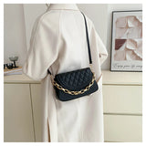 Crossbody PU Leather Shoulder Bags Women Flap Messenger Handbag Clutch