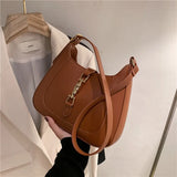 Crossbody Shoulder Handbags PU Leather Women's Bag Straps Purse
