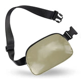 Waterproof Leather Waist Bag for Outdoor Sports