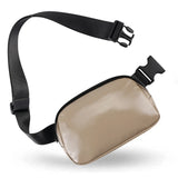 Waterproof Leather Waist Bag for Outdoor Sports