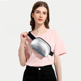 Waterproof Leather Waist Bag for Outdoor Sports