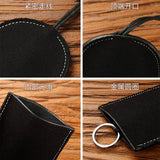 Fabric Key Ring Buckle Girl Student Key Wallet