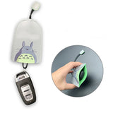 Flowers PU Leather Key Bag Holder Car Key Case