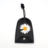 Flowers PU Leather Key Bag Holder Car Key Case