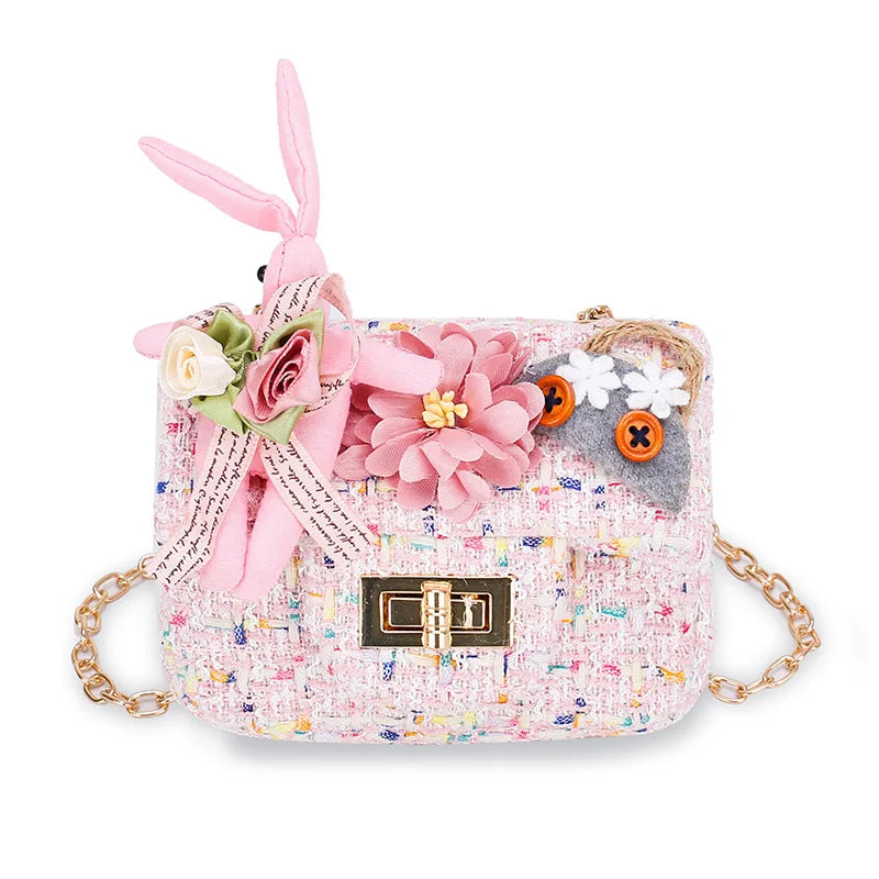 Girl Shoulder Messenger Bag Children's Crossbody Chain Handbag