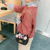Children's Crossbody Chain Handbag Princess Cross Body Bag Purse