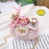 Girl Shoulder Messenger Bag Children's Crossbody Chain Handbag