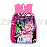 Lolirock Backpack 3D Anime Pink Lolirock Daily Pack Bookbag