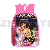 Lolirock Backpack 3D Anime Pink Lolirock Daily Pack Bookbag