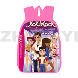 Lolirock Backpack 3D Anime Pink Lolirock Daily Pack Bookbag