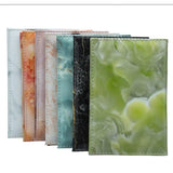 Marble Pattern Passport Cover PU Leather Travel Holder