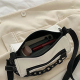 Cylinder Chains Shoulder Bag for Women PU Leather Handbag Crossbody Bag