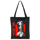 Demon Slayer Kimetsu No Yaiba Tote Bag Canvas Eco Shopper Shoulder Bag